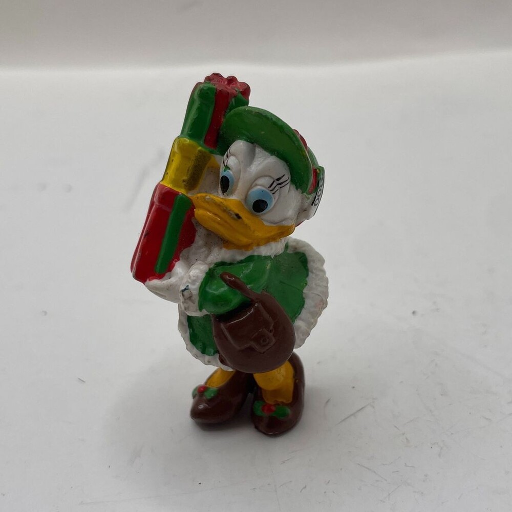 Walt Disney Daisy Duck Christmas Presents Disneyana Applause Vintage Figure